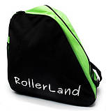 Сумка для роликів Rollerland Skate Bag Basic Black/Blue, фото 2