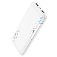 Портативное зарядное устройство Power Bank Hoco J82 Easylink 10000 mAh Білий