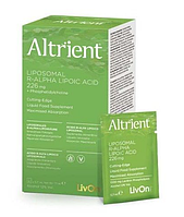 Альфа-Липоевая Кислота Липосомальная 30 пак Altrient Liposomal R Alpha Lipoic Acid R-ALA Доставка из ЕС