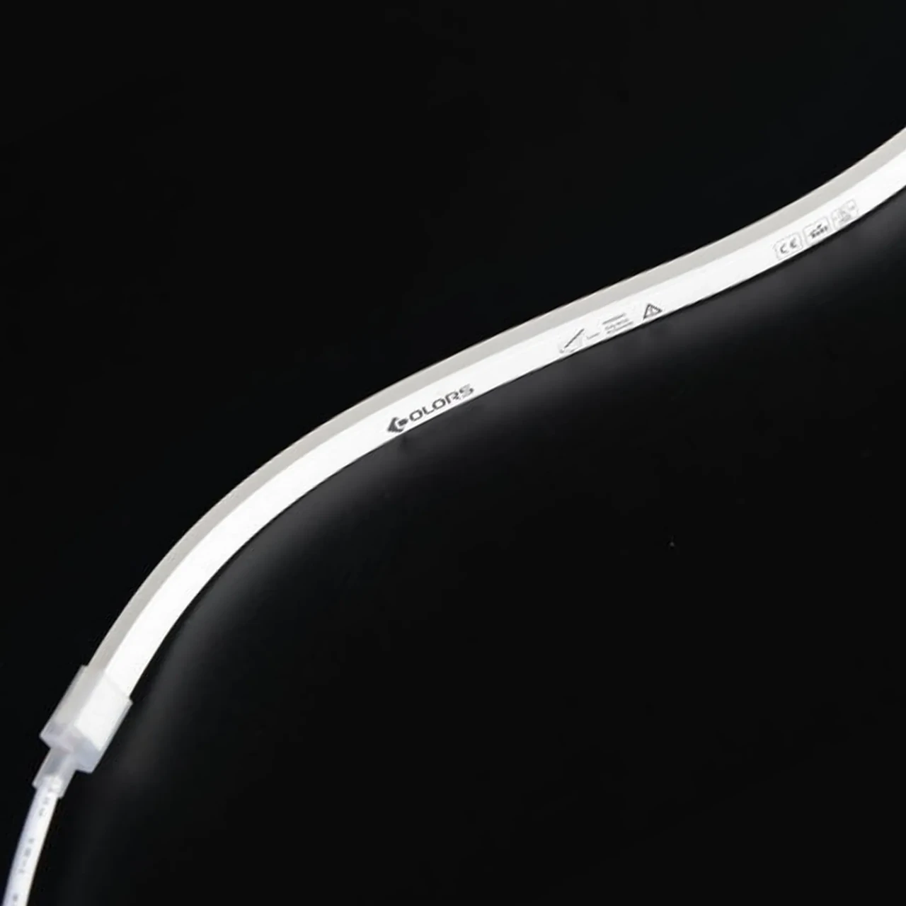 Гнучкий неон COLORS 24V-IP65 7,2W 240Lm 4000K 1м (NMS0410)
