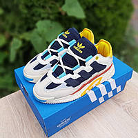 Adidas мужские весенние/летние/осенние бежевые кроссовки на шнурках.Демисезонные мужские замшевые кроссы