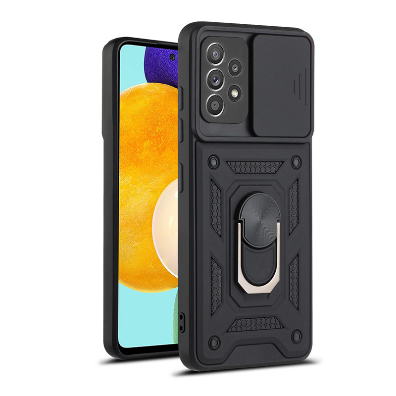 Чохол бампер Shield Magnetic Ring з підставкою для Samsung Galaxy A53 5G (2022) Black