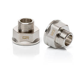 Перехідник IGER 1/2" В х3/8"Н ПР15/10