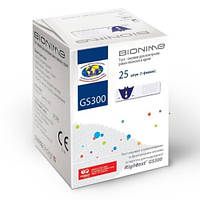 Тест-смужки Bionime Rightest GS 300, 25 шт. (Біонайм Ригтест ГС 300). термін придатності листопад2024