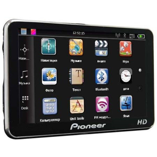 GPS-навігатор Pioneer 5 дюймів