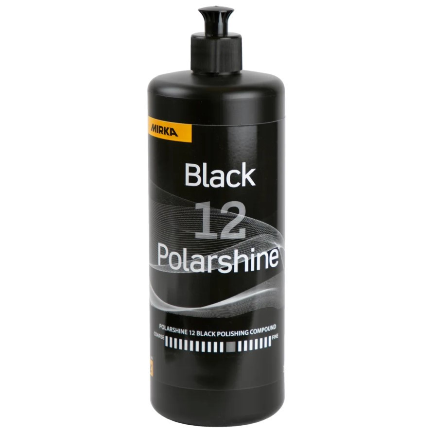 Поліроль Mirka Polarshine 12 Black 1 л (Дрібнозерниста)