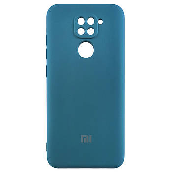 Чохол New Silicone Case для Xiaomi Redmi Note 9 / 10X 4G Dark Blue