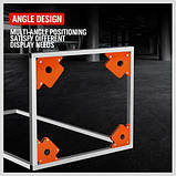 Струбцина магнітна для зварювання HORUSDY 37,5 кг – зварювальний магніт для фіксації під кутом, фото 2