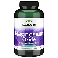 Магний-оксид Swanson Magnesium Oxide 500 мг 100 капс.