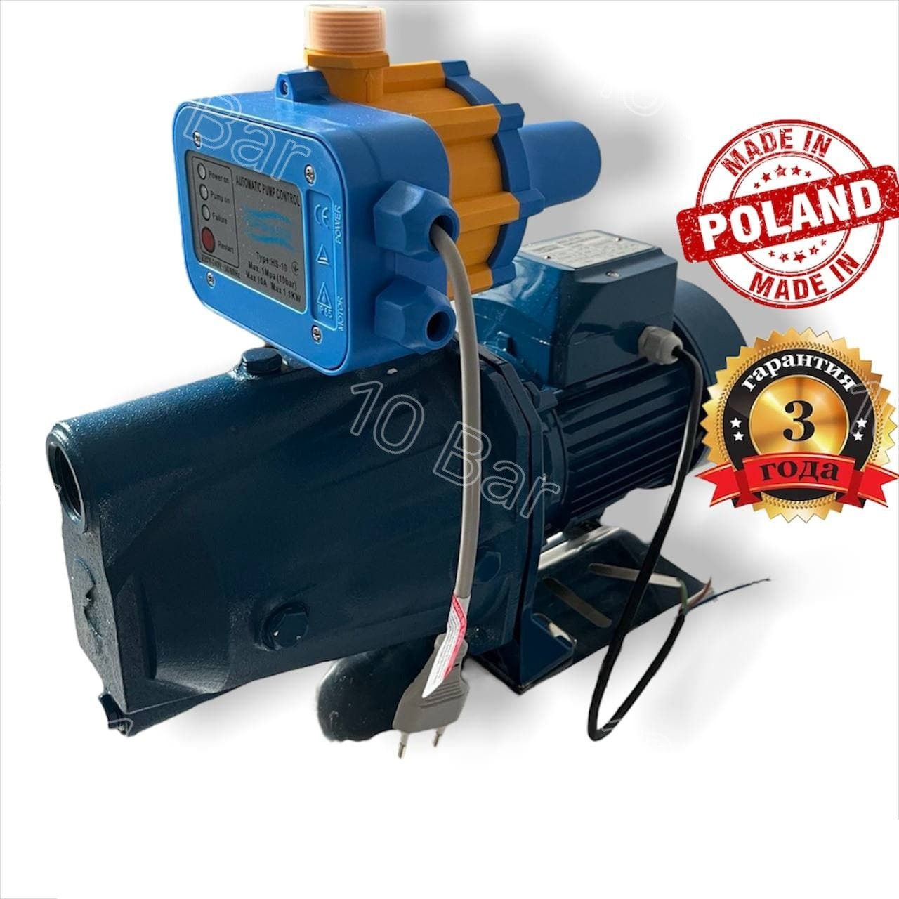 Насосна станція  Forwater JET 100L з автоматикою PC-10 гарантія 3 роки, фото 1