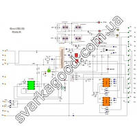 Плата управління для зварювального апарата, ремонт та модернізація, регулювання параметрів зварювання