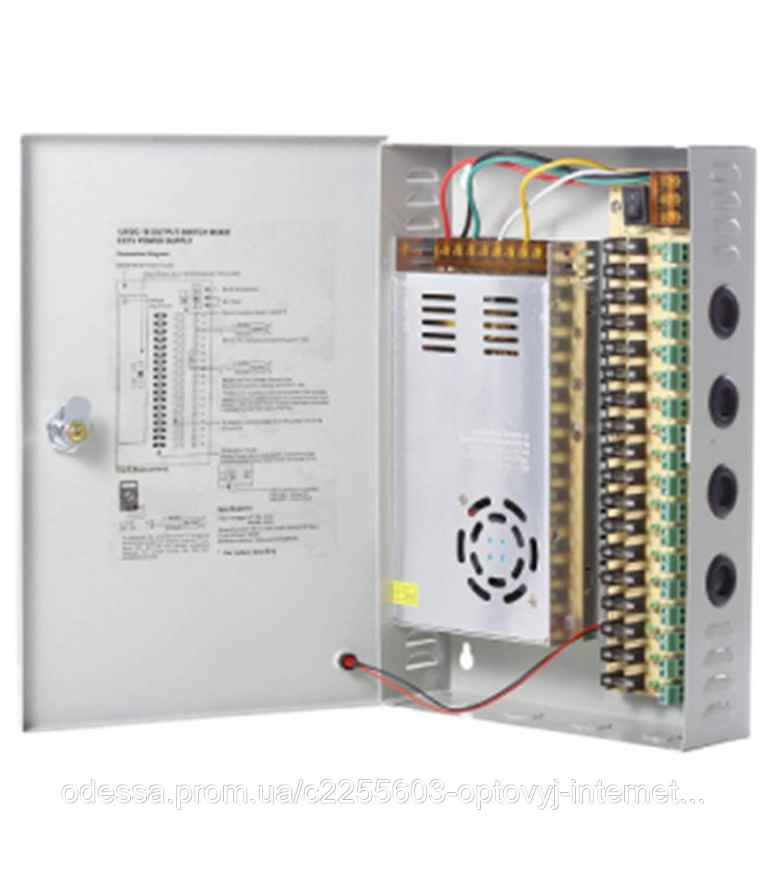 Блок бесперебойного питания CCTV Power Supply 12V 30A, цена 1618 грн ...