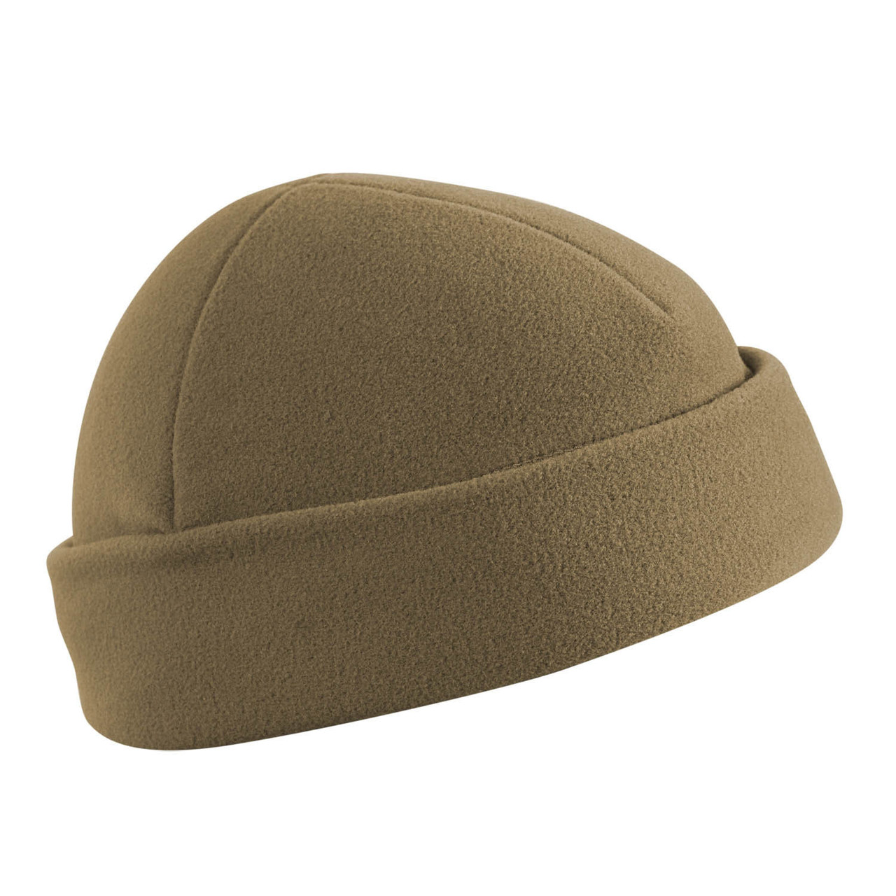 Шапка докер флісова Helikon-Tex DOKERKA FLEECE COYOTE CZ-DOK-FL-11