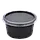 Супник з кришкою для холодних та гарячих страв чорний 350 мл (упаковка 50 шт), фото 2