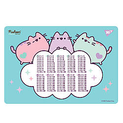 Підкладка для столу  YES табл.множ. Pusheen