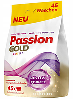Пральний порошок Passion Gold Color, 45 прань (2,7кг.)