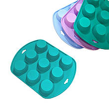 Силіконова форма MagicKitchen  №728 для кексів та маффінів 9 в 1