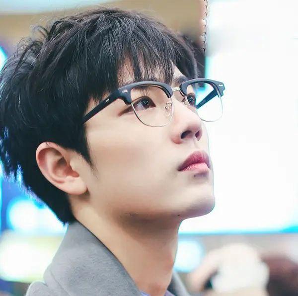 Іміджеві окуляри полуободковые прямокутні, квадратні чорні в срібній оправі