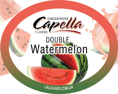 Ароматизатор Capella Double Watermelon (Подвійний кавун)