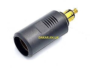 DIN євро 86122 штекер перехідник адаптер прикурювача Carmotion