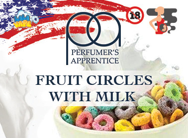 Fruit Circles With Milk ароматизатор TPA (Фруктові пластівці з молоком)