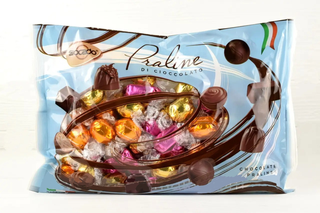 Цукерки Шоколадні Асорті Праліне Сокадо Assortite Praline Socado 1000 г Італія