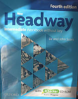 Робочий зошит англійської мови New Headway 4th Edition Level Intermediate Workbook Without Key and iChecker Pack