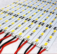 Лента светодиодная 50 см 5730 алюминиевая основа в термоусадке