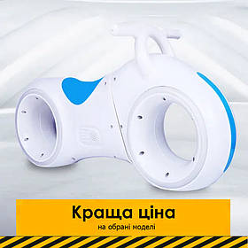 Біговел TILLY GS-0020 White/Blue з LED-підсвічуванням, bluetooth та звуковими ефектами Біло-синій Акція до 07.04