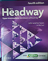 Робочий зошит англійської мови New Headway 4th Edition Level Upper-Intermediate Workbook Without Key and iChecker Pack