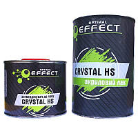 Лак акриловый EFFECT Crystal HS 2+1, 1л + 0,5 отвердитель