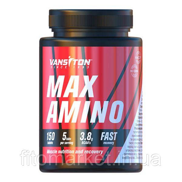 Макс-Амино таблетки №150 ТМ Ванситон / Vansiton