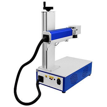 Волоконний лазерний маркер FM-30R-A30-PD (300x300 мм, 30 Вт Raycus, портативний настільний), лазерний гравер, фото 2