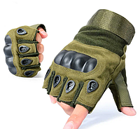Тактичні рукавички з відкритими пальцями Oakley