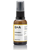 Q+A Vitamin C Brightening Serum - Осветляющая сыворотка с витамином C, 30 мл