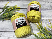 Пряжа для вязания YarnArt Macrame Cord 5 mm. 500 г. 85 м. Цвет - желтый 754