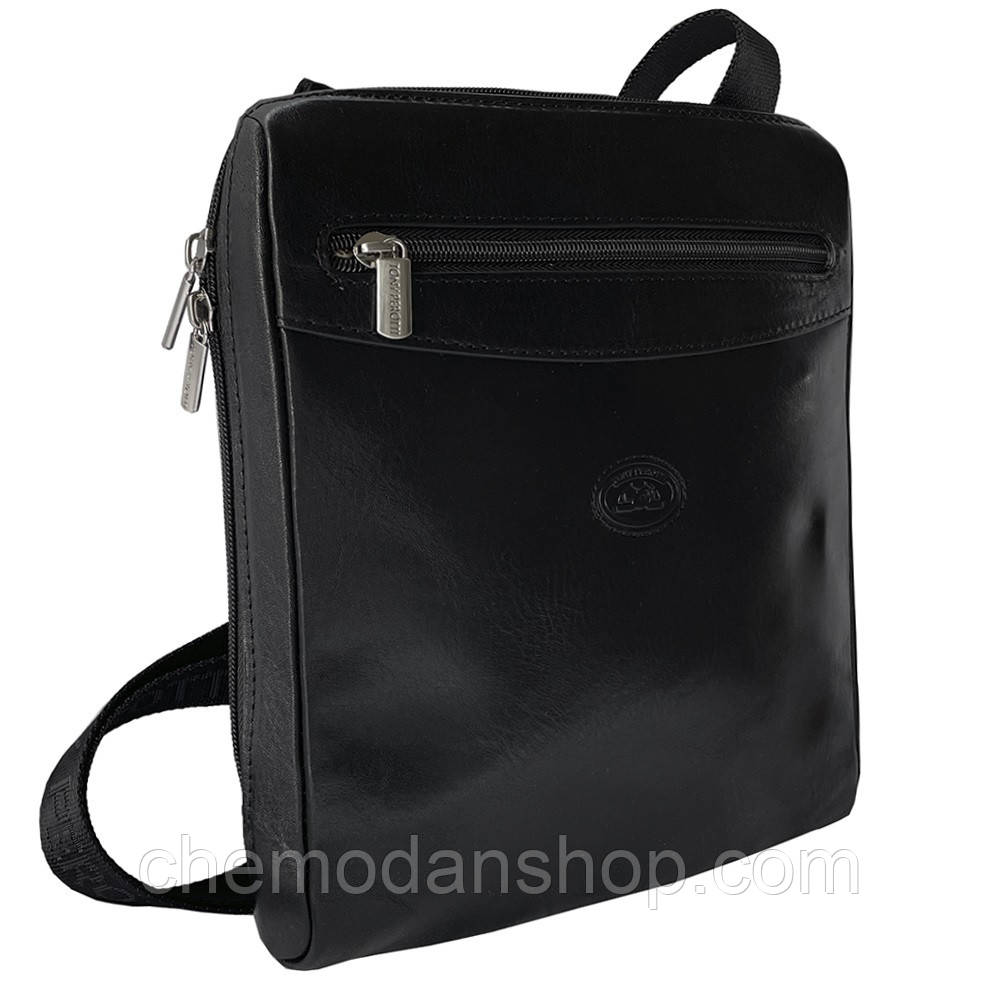 Сумка шкіряна Italico 9137-20 nero чорний