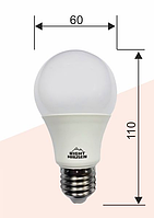 Светодиодная лампа Лед Е27 Right Hausen 9Вт 4000К А60