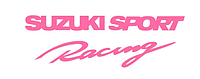 Виниловая наклейка на авто - SUZUKI SPORT RACING размер 50 см