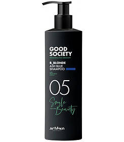 Шампунь відтіночний Artego Good Society 05 B-Blonde Ash Blue Shampoo з попелясто-синьою пігментацією 1000 мл