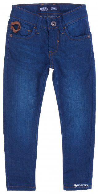 Демісезонні дитячі джинси для хлопчика TIFFOSI Португалія 10018354 синій.Топ!