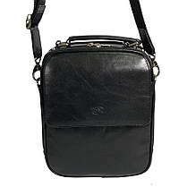 Сумка шкіряна Tony Perotti Vernazza 6023-19 nero чорний, фото 5