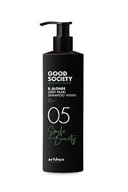 Шампунь відтіночний Artego Good Society 05 B-Blonde Grey Pearl Shampoo з попелясто-сірою пігментацією 1000 мл