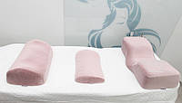 Ортопедическая подушка под поясницу клиента для наращивания ресниц Beauty Balance LASH
