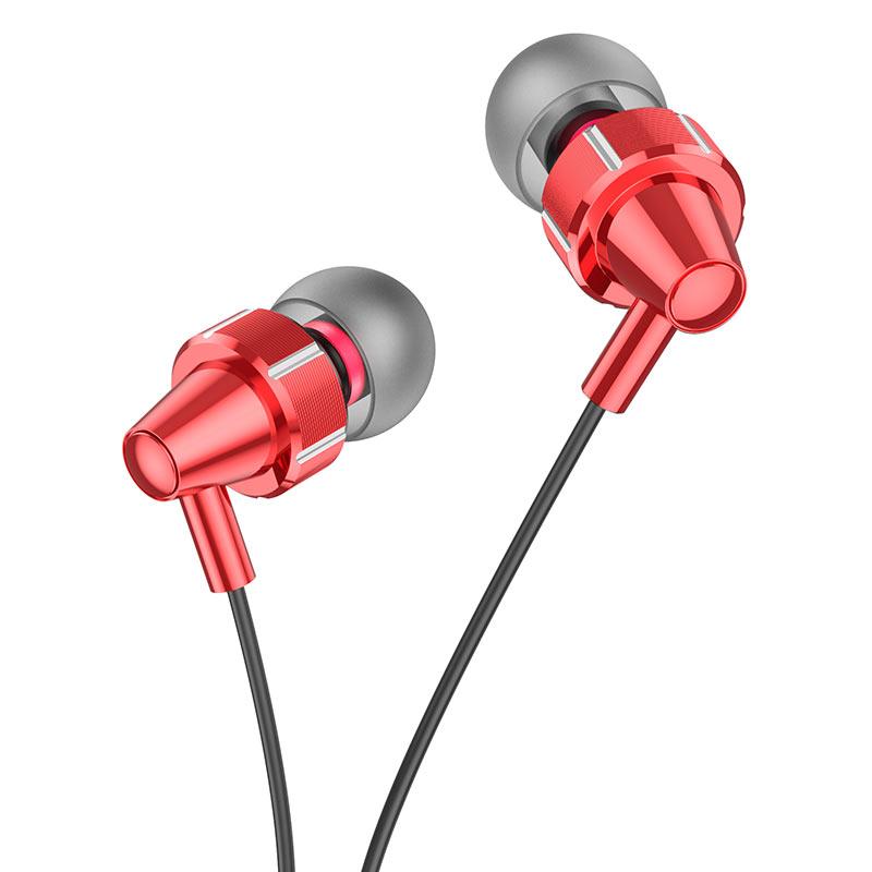 Навушники провідні HOCO M90 Red