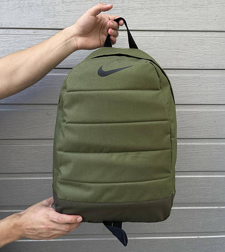 Купить Рюкзак Nike мужской хаки, спортивный, городской портфель найк ...