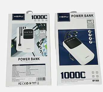 Повербанк power bank HEPU HP969 10000 mAh