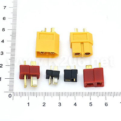 T-Connector (пара) Т-коннектор (пара) ПАПА+МАМА с позолоченными ...