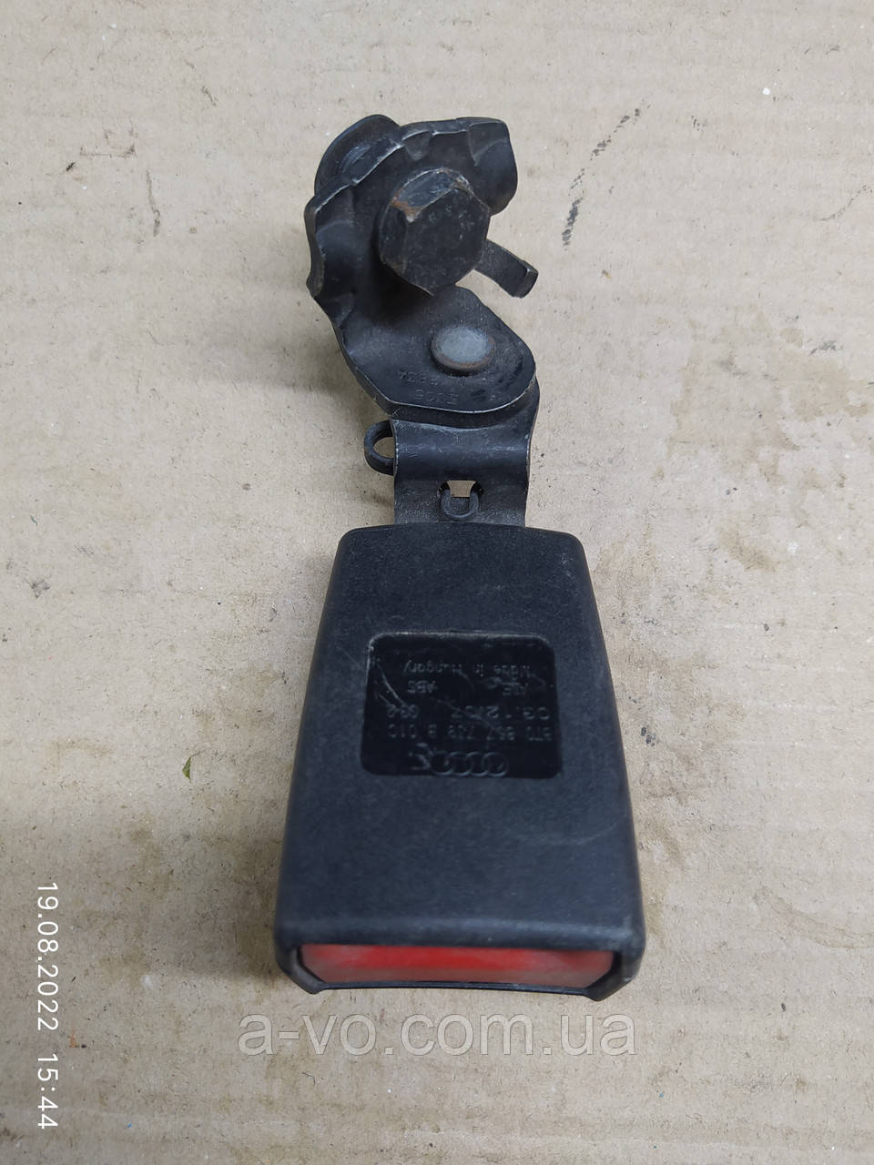 Замок ременя безпеки задній Audi A5 8T 8t0857739b, фото 1