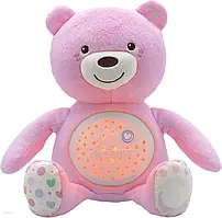 Ведмедик з проектором Chicco First Dreams Pink